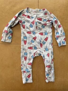 Larkspur Viscose Bamboo Footie Newborn